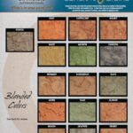 ACRYLIC CONCRETE STAINS COLOR CHART