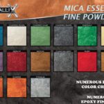 MICA ESSENCE METALLIC POWDERS COLOR CHART