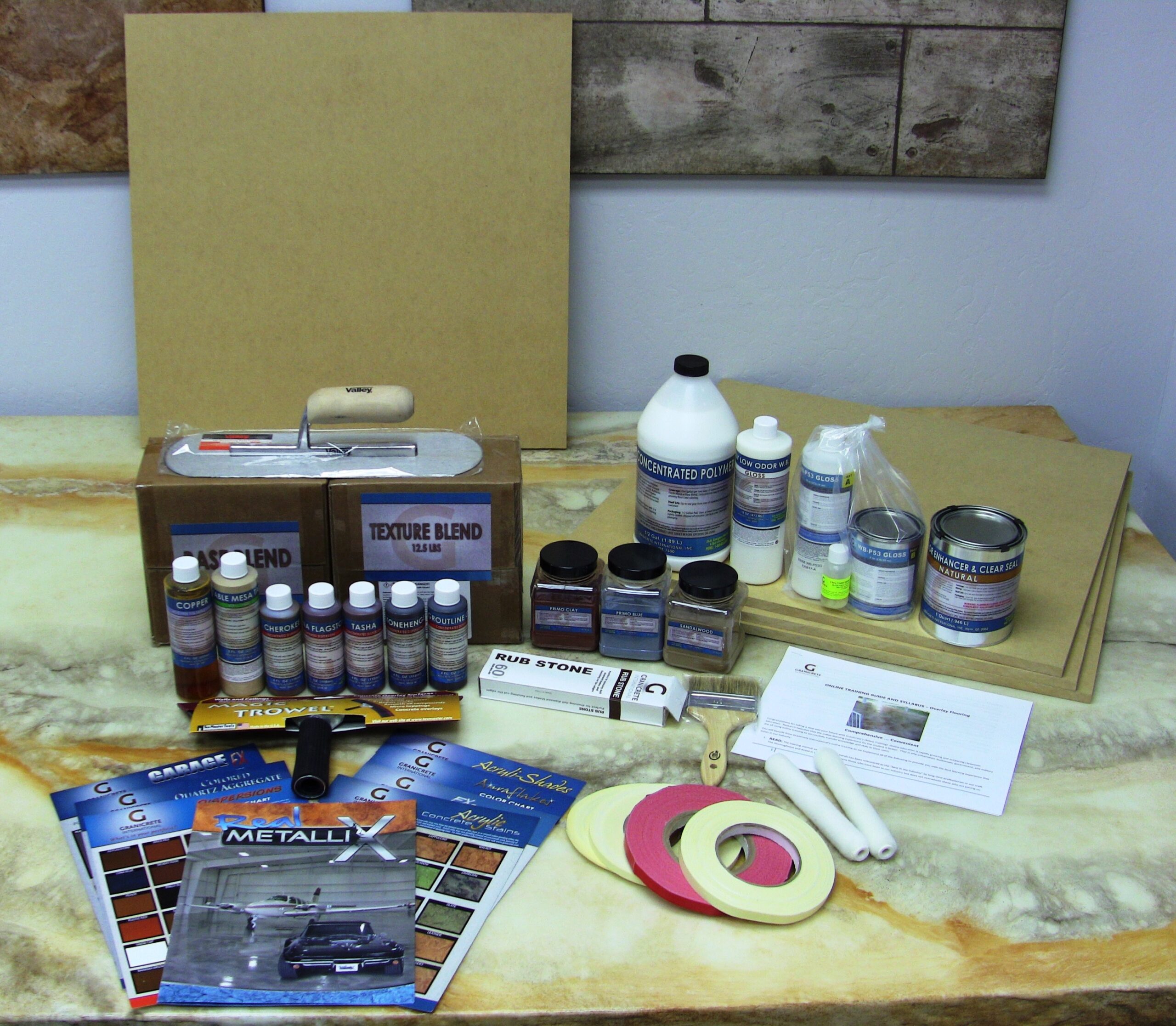 SUP BASIC OT-FLOOR - FLOOR OVERLAY TRAINING KIT