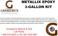GRANICRETE BOX METALLIX EPOXY